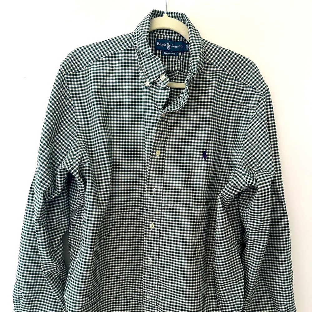 Ralph Lauren Men’s Plaid Dress Shirt